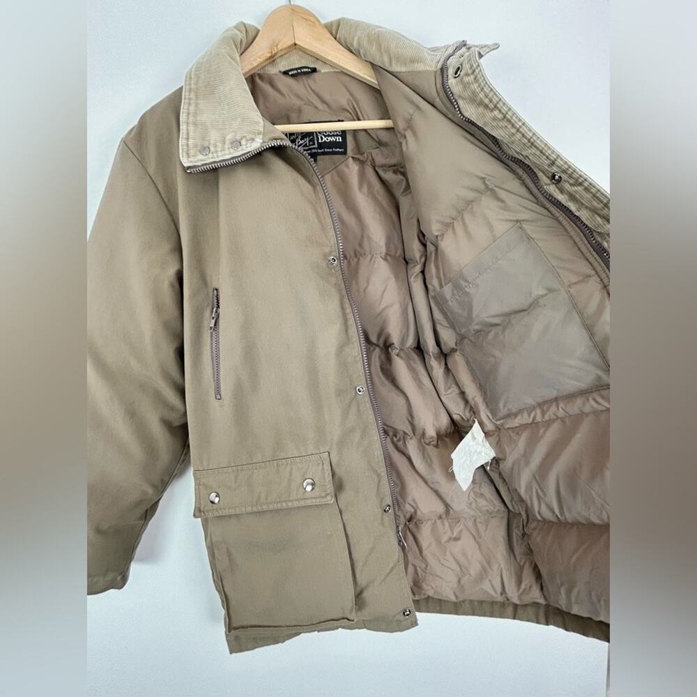Vintage Turtle Bay Goose Down Mens Puffer Coat Jacket Size Small - Picture 13 of 16